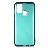 Galaxy M31 Kılıf Zore Bistro Kapak Koyu Yeşil