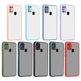 Galaxy M31 Kılıf Zore Hux Kapak Turkuaz