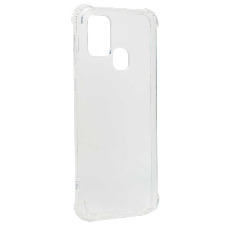 Galaxy M31 Kılıf Zore Kamera Korumalı Nitro Anti Shock Silikon Renksiz