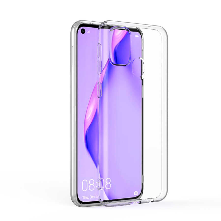 Galaxy M31 Kılıf Zore Kamera Korumalı Süper Silikon Kapak Renksiz