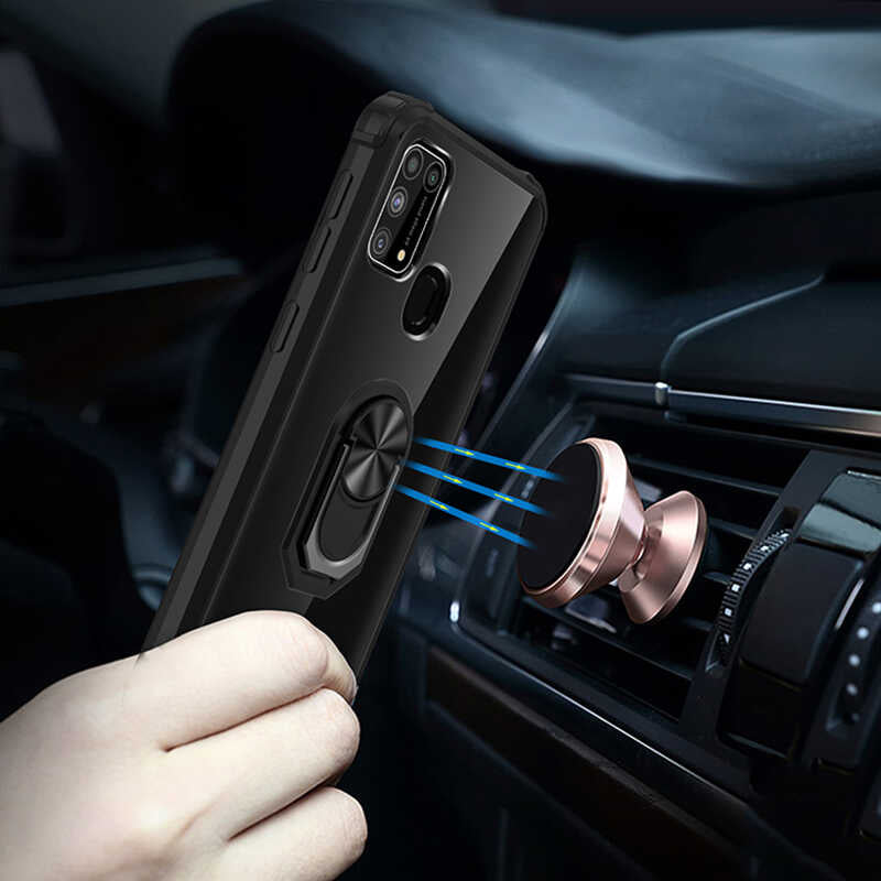 Galaxy M31 Kılıf Zore Mola Kapak Kırmızı