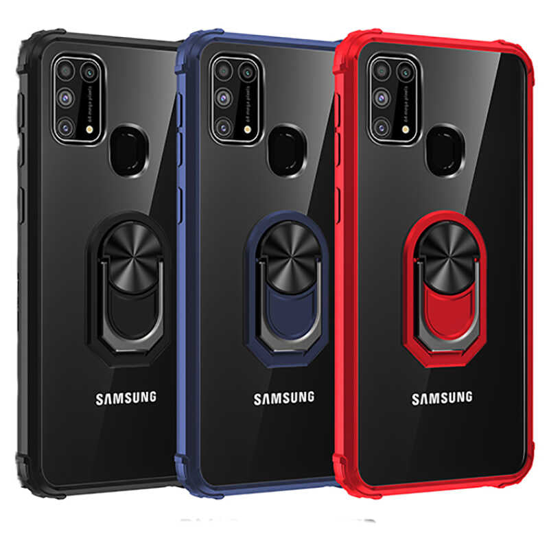 Galaxy M31 Kılıf Zore Mola Kapak Kırmızı