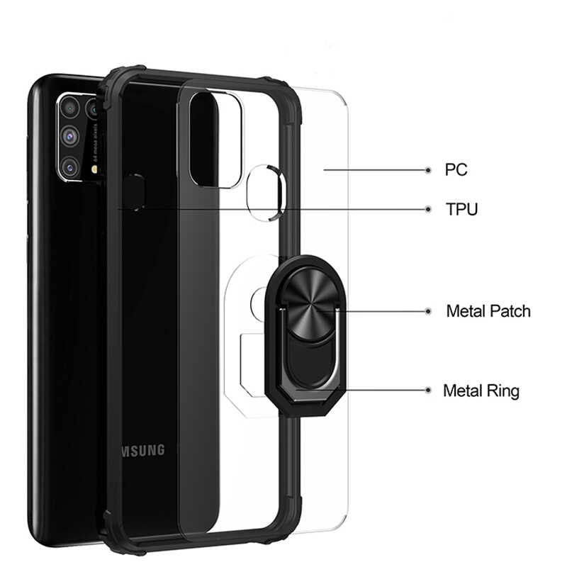 Galaxy M31 Kılıf Zore Mola Kapak Kırmızı