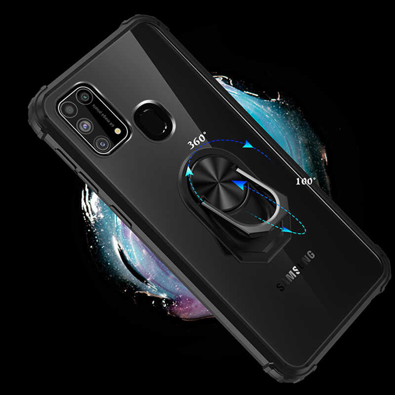 Galaxy M31 Kılıf Zore Mola Kapak Kırmızı