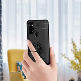 Galaxy M31 Kılıf Zore Ravel Silikon Kapak Mavi
