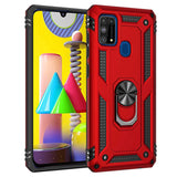 Galaxy M31 Kılıf Zore Vega Kapak Kırmızı