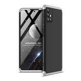 Galaxy M31S Kılıf Zore Ays Kapak Siyah-Gri