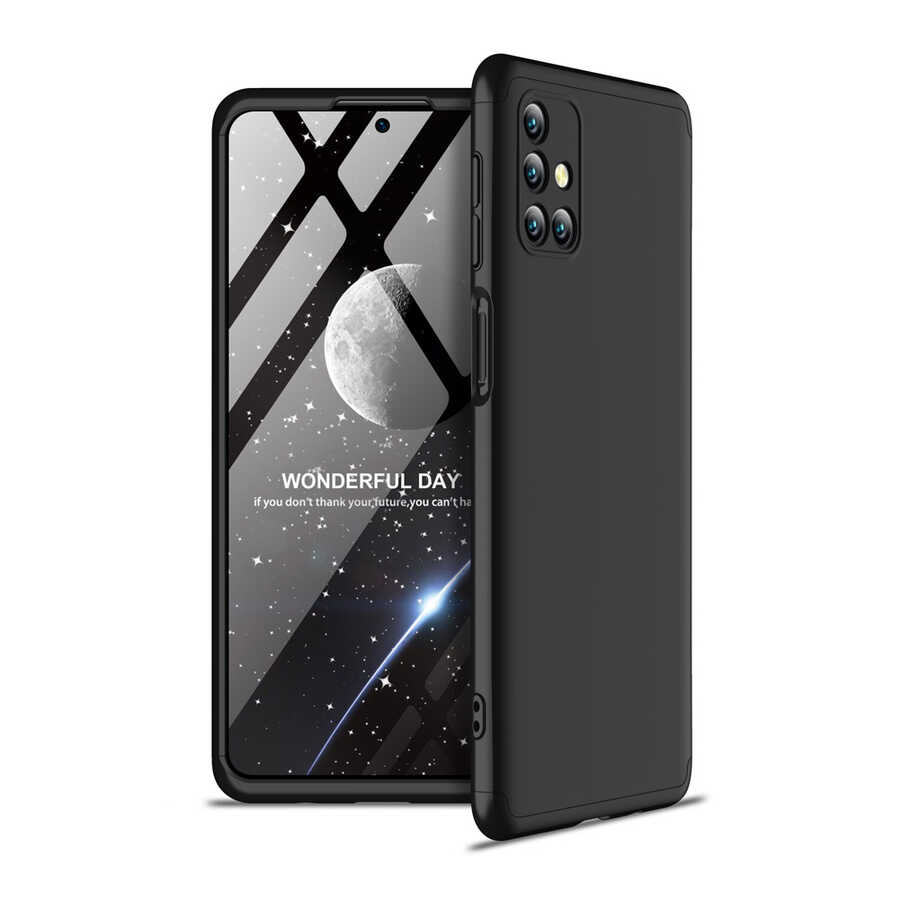 Galaxy M31S Kılıf Zore Ays Kapak Siyah