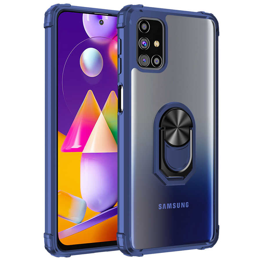 Galaxy M31S Kılıf Zore Mola Kapak Siyah