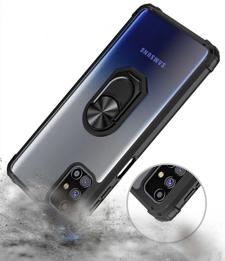Galaxy M31S Kılıf Zore Mola Kapak Lacivert