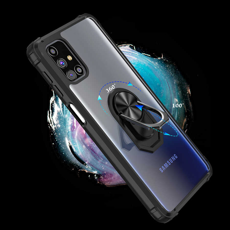 Galaxy M31S Kılıf Zore Mola Kapak Lacivert