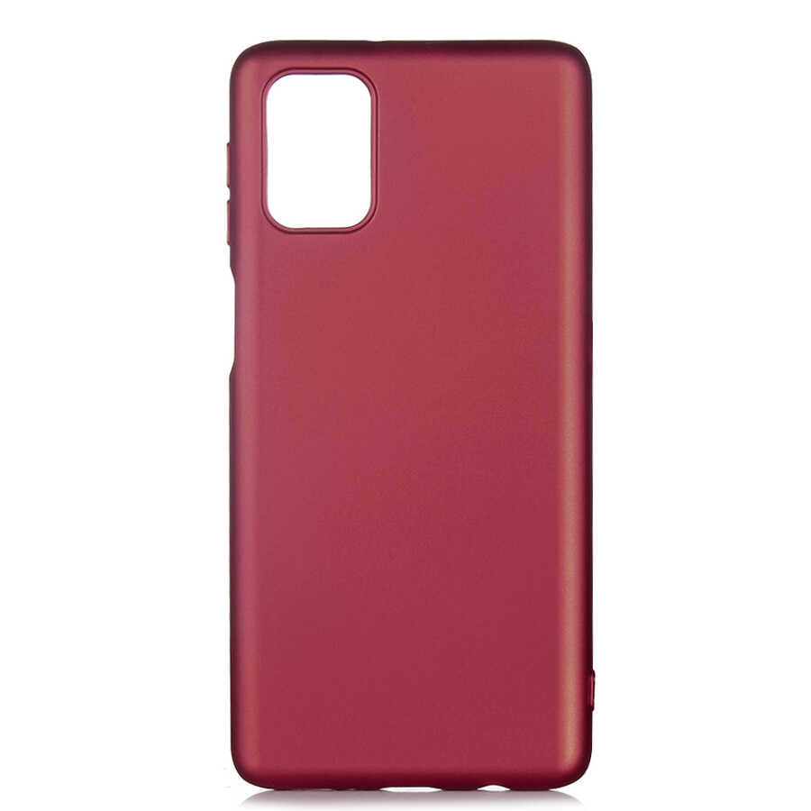 Galaxy M31S Kılıf Zore Premier Silikon Kapak Gold