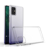 Galaxy M31S Kılıf Zore Süper Silikon Kapak Renksiz
