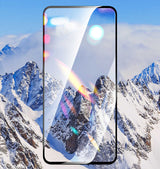 Galaxy M31S Zore Kenarları Kırılmaya Dayanıklı Cam Ekran Koruyucu Siyah