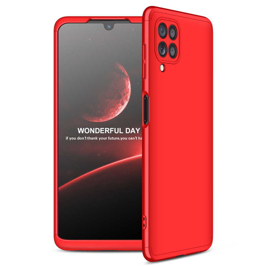Galaxy M32 Kılıf Zore Ays Kapak Kırmızı
