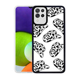 Galaxy M32 Kılıf Zore M-Fit Desenli Kapak Butterfly No3