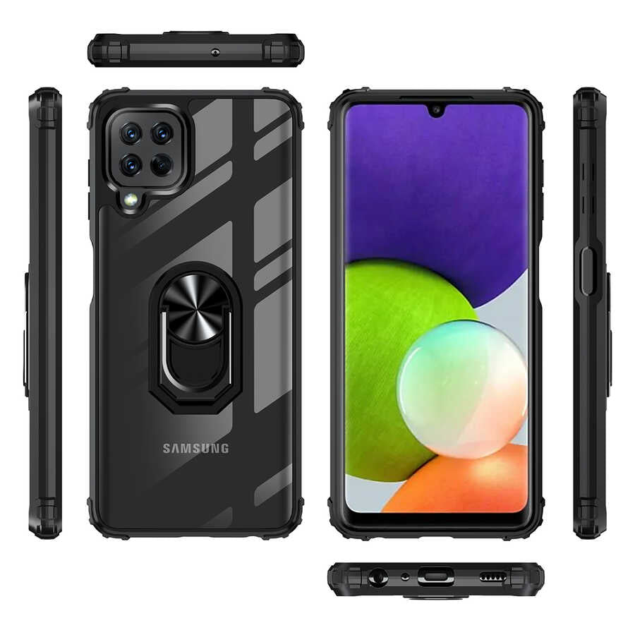Galaxy M32 Kılıf Zore Mola Kapak Kırmızı