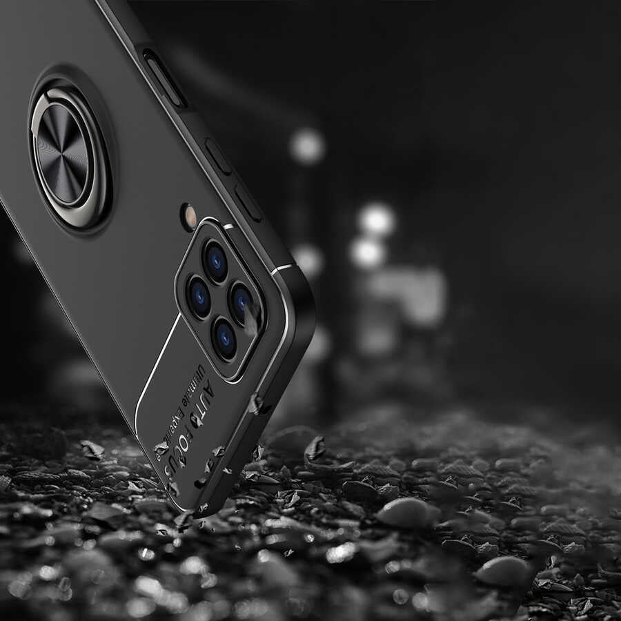 Galaxy M32 Kılıf Zore Ravel Silikon Kapak Mavi