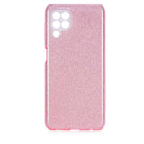 Galaxy M32 Kılıf Zore Shining Silikon Rose Gold