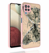 Galaxy M33 Kılıf Desenli Kamera Korumalı Parlak Zore Nora Kapak NO4