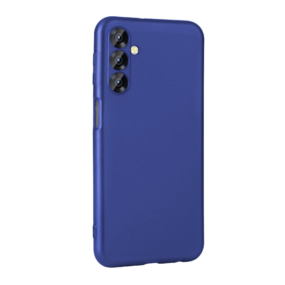 Galaxy M34 5G Kılıf Zore Premier Silikon Kapak Saks Mavi