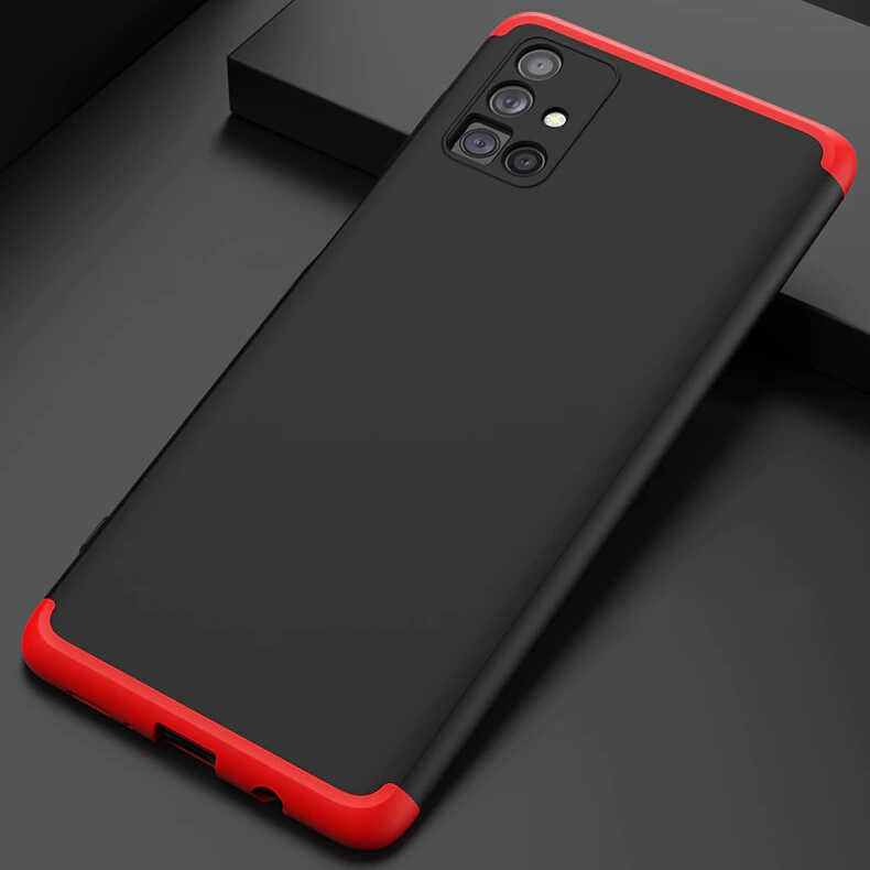 Galaxy M51 Kılıf Zore Ays Kapak Siyah