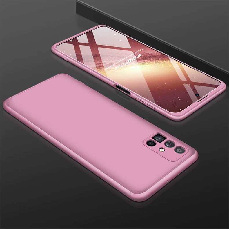 Galaxy M51 Kılıf Zore Ays Kapak Rose Gold