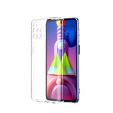 Galaxy M51 Kılıf Zore Kamera Korumalı Süper Silikon Kapak Renksiz