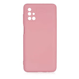 Galaxy M51 Kılıf Zore Mara Lansman Kapak Pembe Açık