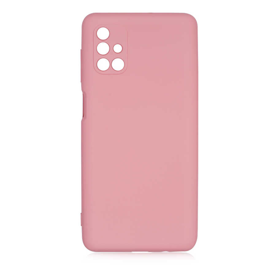Galaxy M51 Kılıf Zore Mara Lansman Kapak Pembe Açık