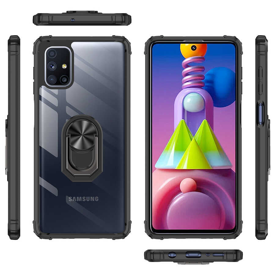 Galaxy M51 Kılıf Zore Mola Kapak Lacivert