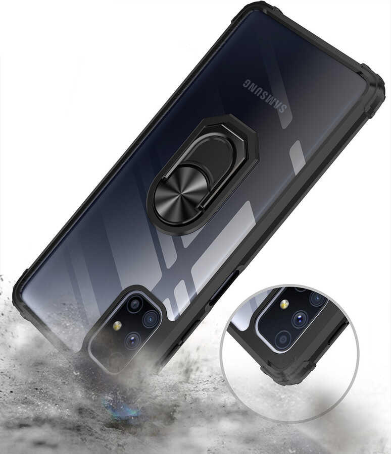 Galaxy M51 Kılıf Zore Mola Kapak Kırmızı