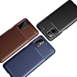 Galaxy M51 Kılıf Zore Negro Silikon Kapak Kahverengi