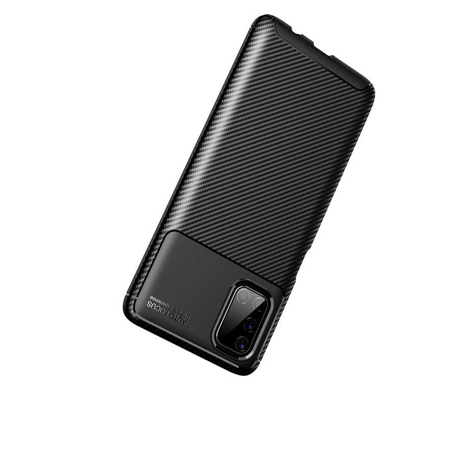 Galaxy M51 Kılıf Zore Negro Silikon Kapak Siyah