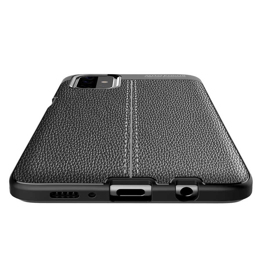 Galaxy M51 Kılıf Zore Niss Silikon Kapak Siyah