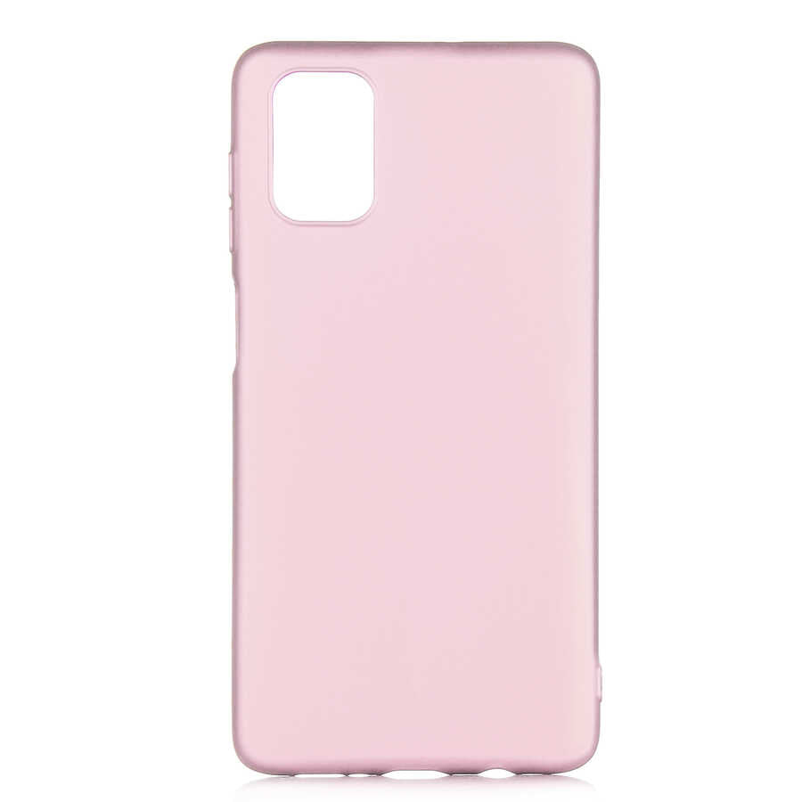 Galaxy M51 Kılıf Zore Premier Silikon Kapak Mürdüm