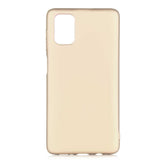Galaxy M51 Kılıf Zore Premier Silikon Kapak Gold