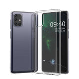 Galaxy M51 Kılıf Zore Süper Silikon Kapak Renksiz