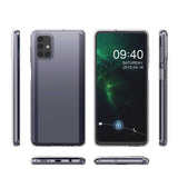 Galaxy M51 Kılıf Zore Süper Silikon Kapak Renksiz