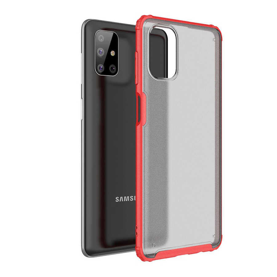 Galaxy M51 Kılıf Zore Volks Kapak Lacivert
