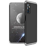 Galaxy M52 Kılıf Zore Ays Kapak Siyah-Gri