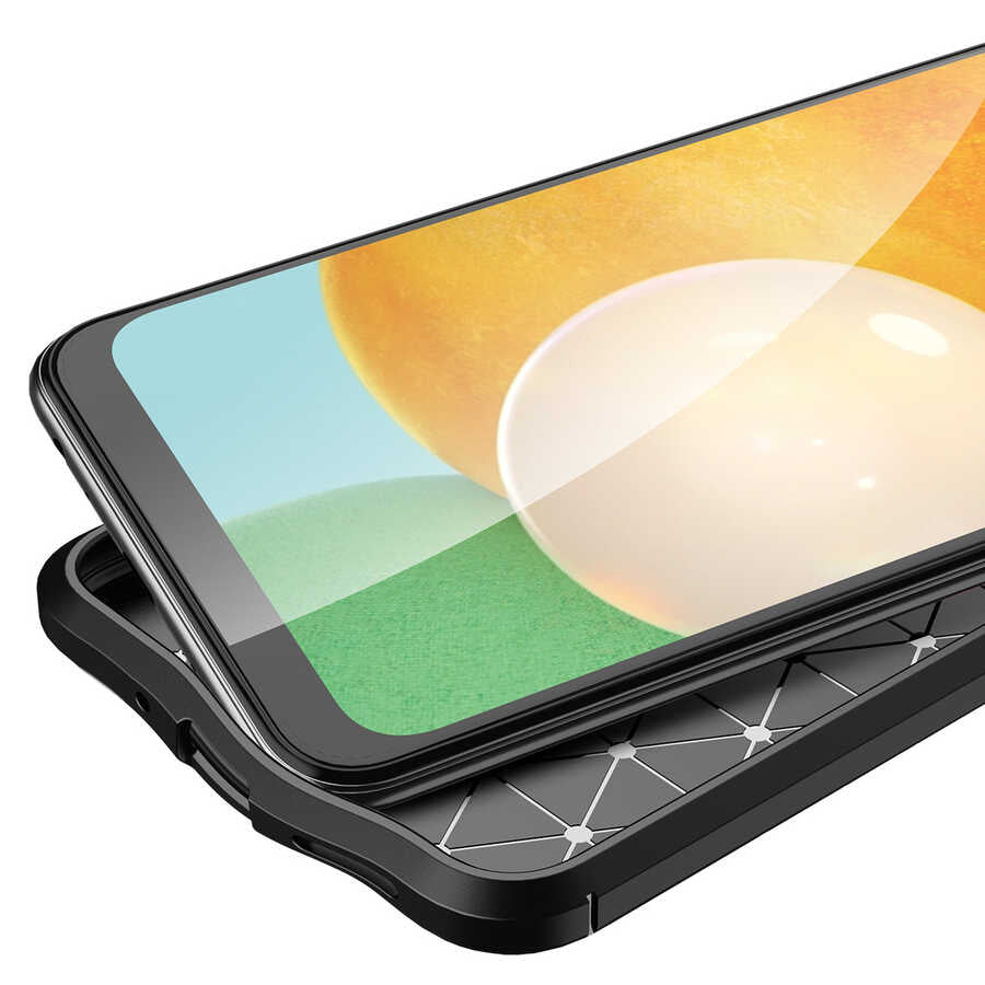 Galaxy M52 Kılıf Zore Niss Silikon Kapak Siyah