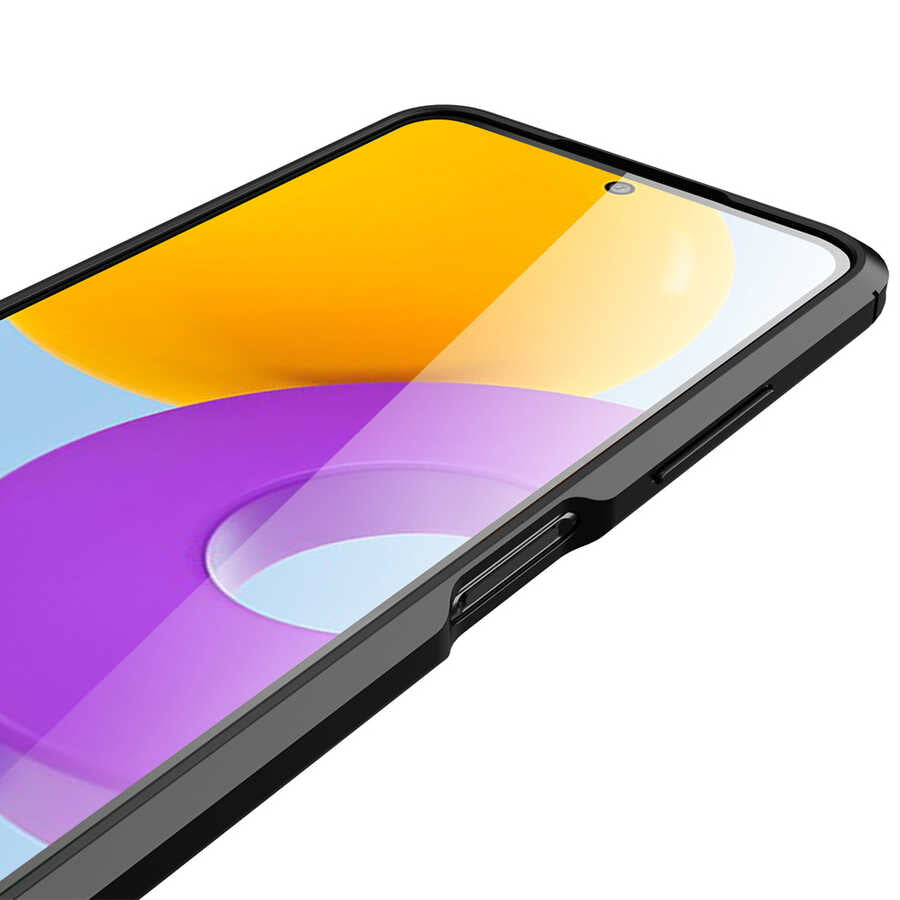 Galaxy M52 Kılıf Zore Niss Silikon Kapak Siyah