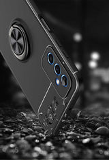 Galaxy M52 Kılıf Zore Ravel Silikon Kapak Siyah