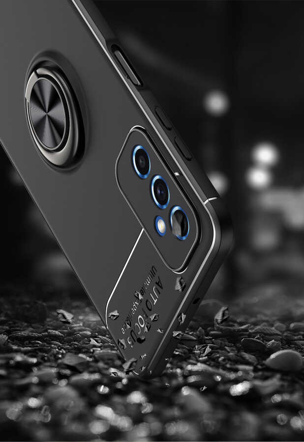 Galaxy M52 Kılıf Zore Ravel Silikon Kapak Kırmızı