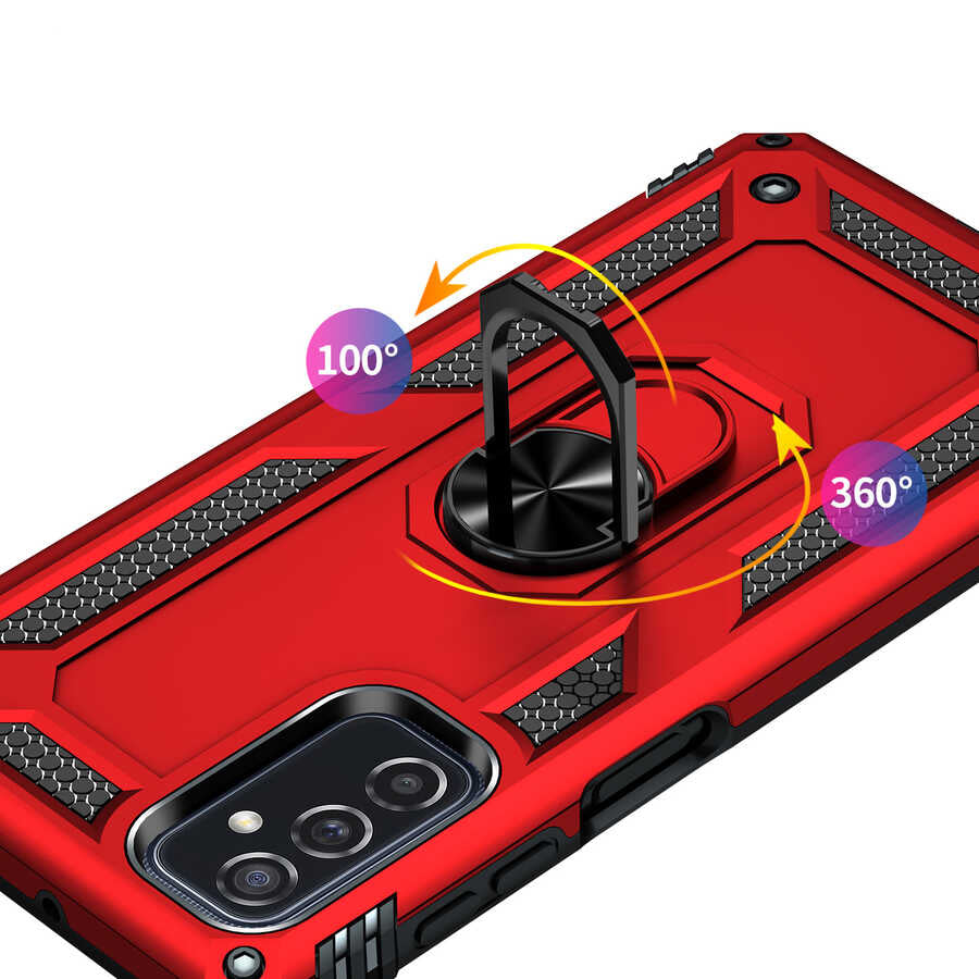 Galaxy M52 Kılıf Zore Vega Kapak Rose Gold