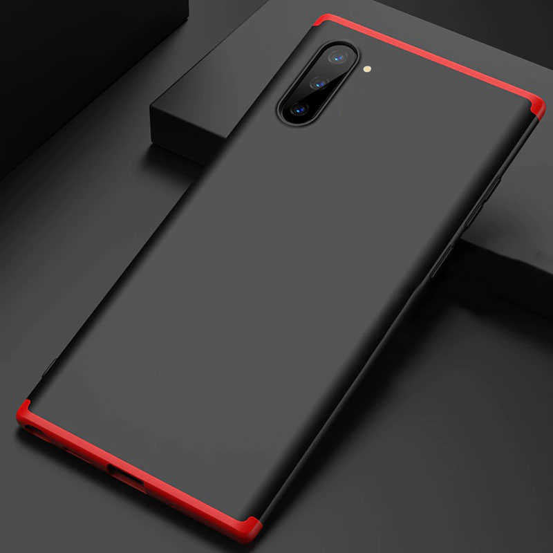 Galaxy Note 10 Kılıf Zore Ays Kapak Siyah