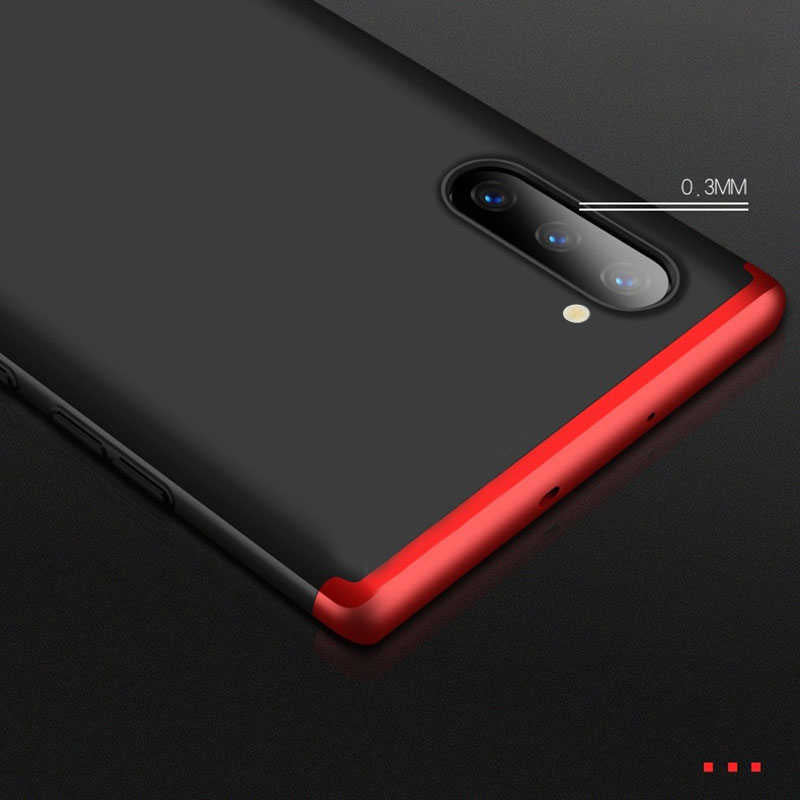 Galaxy Note 10 Kılıf Zore Ays Kapak Kırmızı
