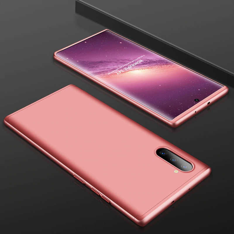 Galaxy Note 10 Kılıf Zore Ays Kapak Rose Gold