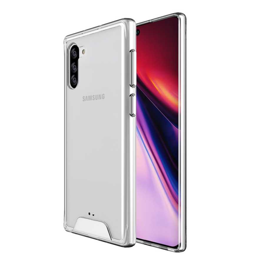 Galaxy Note 10 Kılıf Zore Gard Silikon Renksiz